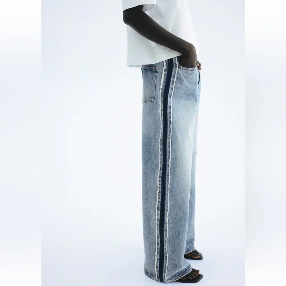 H&M limited edition jeans with side panels - Picture 5 of 7